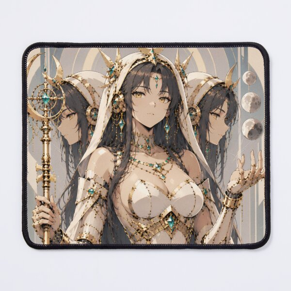 Item preview, Cyberpunk Hecate – Greek Goddess of Magic and Night designed and sold by Apocalyptic Art Studio.