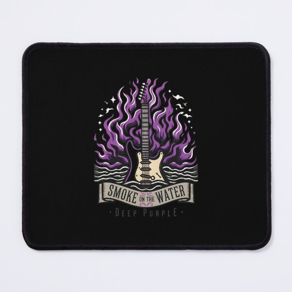 Item preview, Deep Purple Smoke on the Water Guitar Flame -3 designed and sold by NiamhSmithCute.