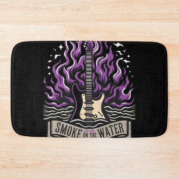 Item preview, Deep Purple Smoke on the Water Guitar Flame -3 designed and sold by NiamhSmithCute.