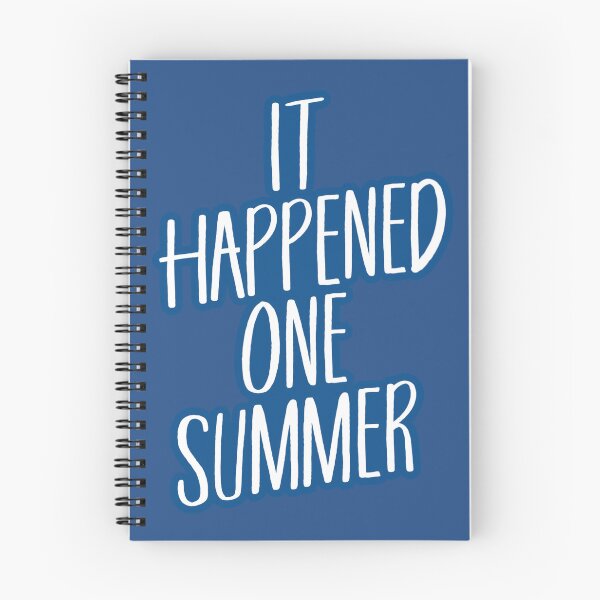 Item preview, "It Happened One Summer" Book Title (Blue Background) designed and sold by jamierachelz.