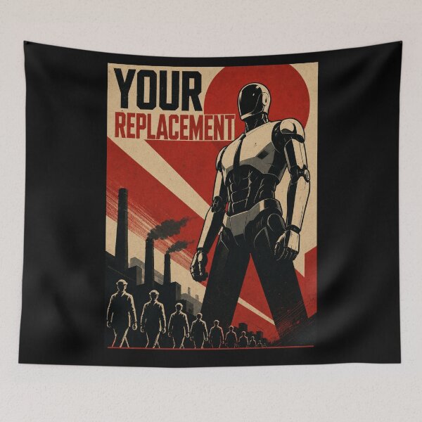 Item preview, Ai Technology Futuristic Robot Tech Graphic designed and sold by TEEJAMBOREE.