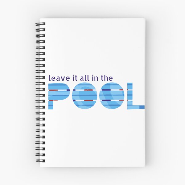 Item preview, Leave It All In The Pool Swimmer Motivation designed and sold by bluue-jayy.