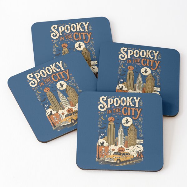 Item preview, Spooky in the City - Halloween in New York designed and sold by ParadoxParadox.
