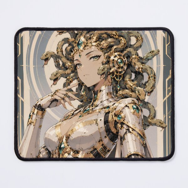 Item preview, Medusa Cyberpunk – Gorgon from Greek Mythology designed and sold by Apocalyptic Art Studio.