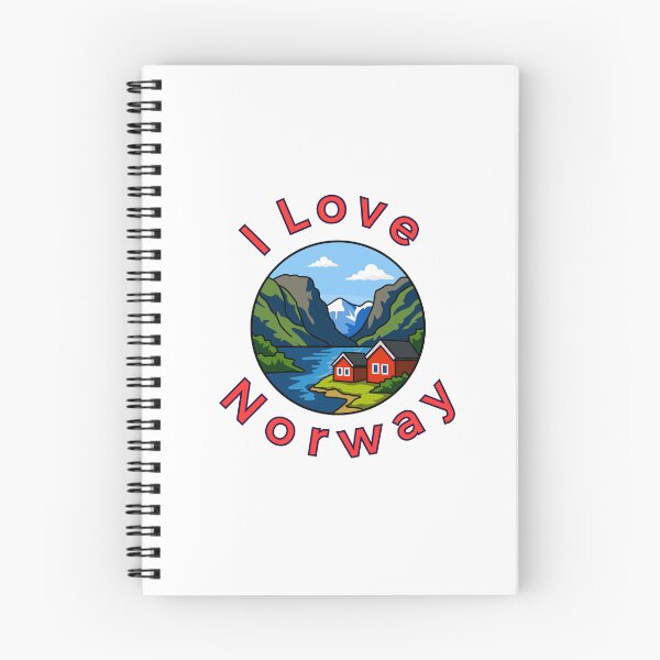 Item preview, I Love Norway  designed and sold by AMCreatix.