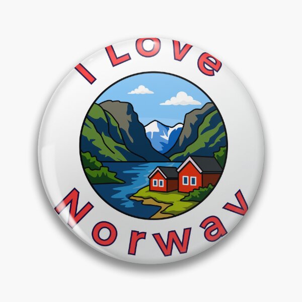 Item preview, I Love Norway  designed and sold by AMCreatix.