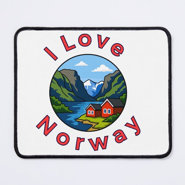 Item preview, I Love Norway  designed and sold by AMCreatix.