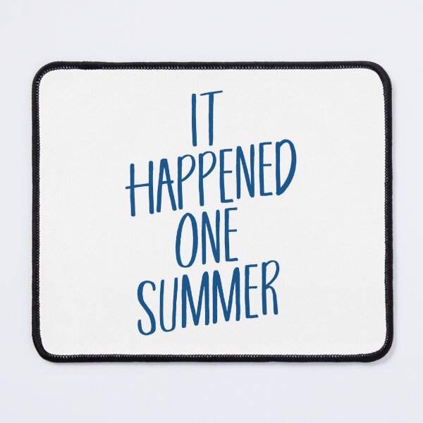 Item preview, "It Happened One Summer" Book Title (White Background) designed and sold by jamierachelz.