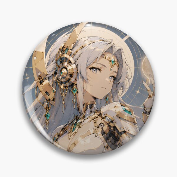 Item preview, Selene Cyberpunk – Greek Goddess of the Moon designed and sold by Apocalyptic Art Studio.