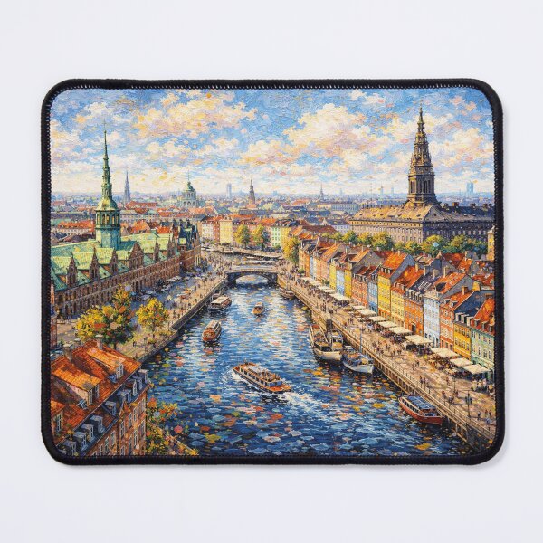 Item preview, Copenhagen painting, the Capital of Denmark – A Beautiful European City. designed and sold by GalleryKauffeld.