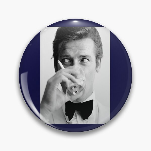 Item preview, Roger Moore with Martini   designed and sold by MadysonJerde.