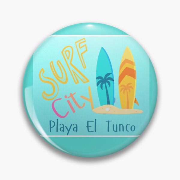 Item preview, Surf City El Tunco El Salvador | Cute Surfboard Beach Design designed and sold by coolcreativeco.