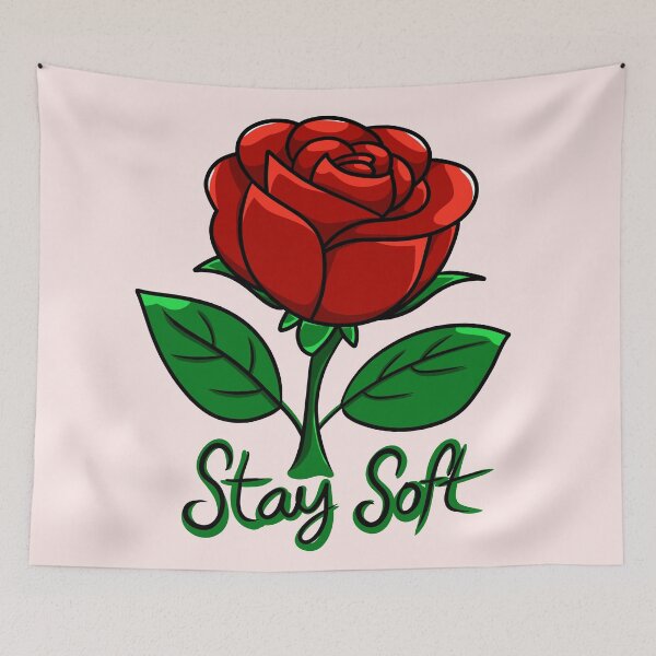 Item preview, Stay Soft Rose designed and sold by Phyllya Design.