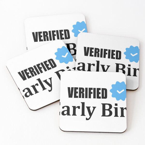 Item preview, Verified Early Bird – Up Before the Sun designed and sold by GriffinRey.