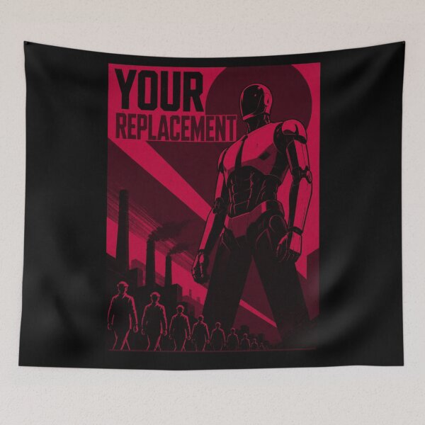 Item preview, Ai Technology Futuristic Robot Tech Graphic designed and sold by TEEJAMBOREE.