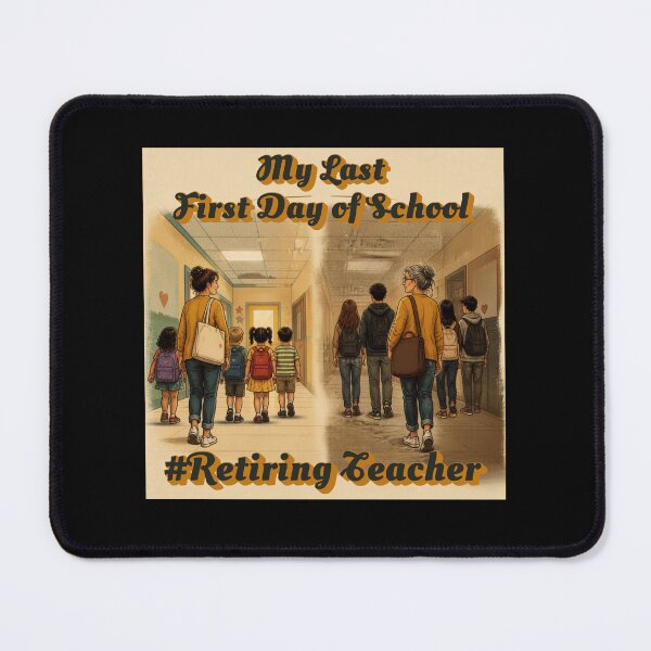 Item preview, My Last First Day of School Retiring Teacher designed and sold by tellia-kallisto.