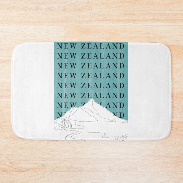 Item preview, New zeland Typograph poster designed and sold by dudaoliveira.art.