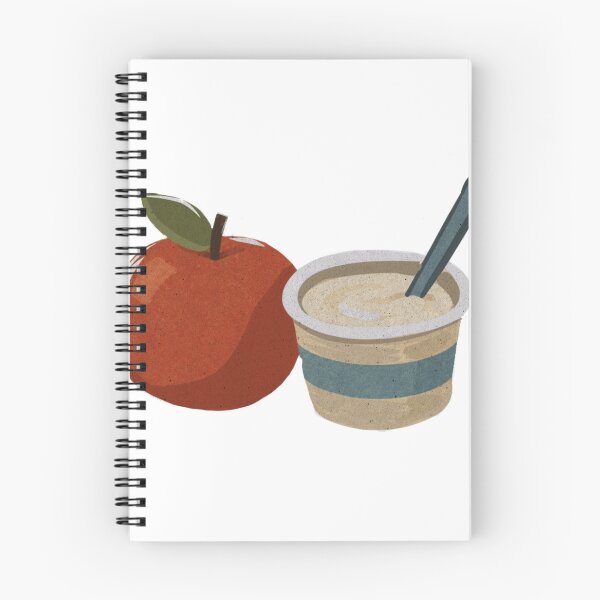 Item preview, Vintage Apple and Yogurt Breakfast designed and sold by ben.comictell.