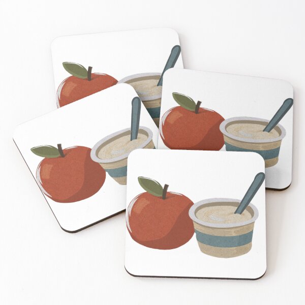 Item preview, Vintage Apple and Yogurt Breakfast designed and sold by ben.comictell.