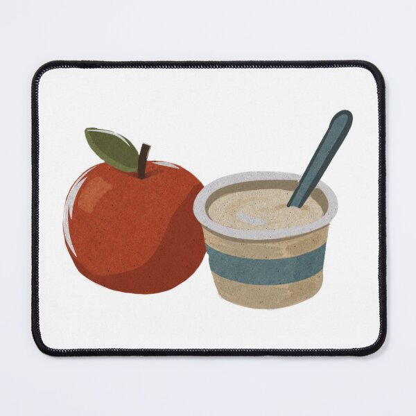 Item preview, Vintage Apple and Yogurt Breakfast designed and sold by ben.comictell.