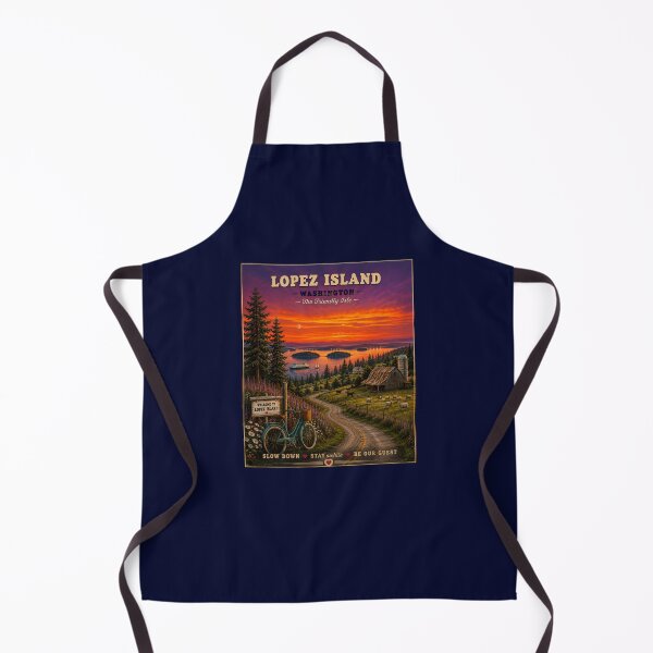 Item preview,  Lopez Island Washington Vintage Travel Poster Friendly Isle designed and sold by Swanny's Custom T-shirt and Gift Designs.