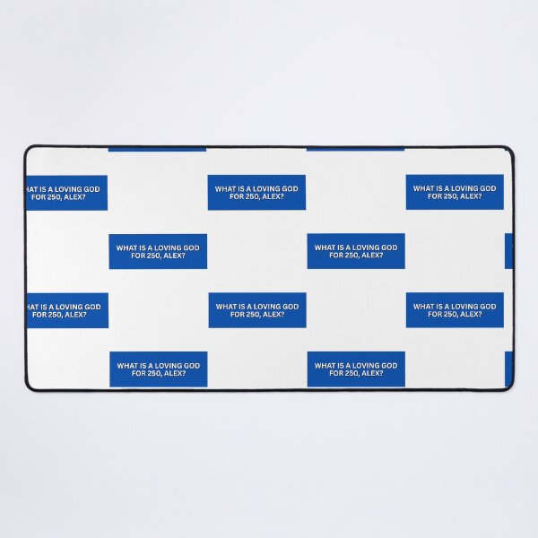 Item preview, Jeopardy What Is A Loving God Bumper Sticker designed and sold by Jenisdeauro.
