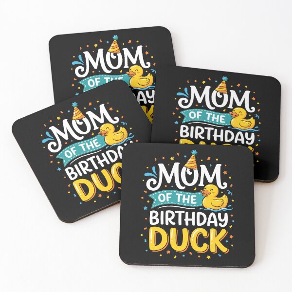 Item preview, Mom Of The Birthday Duck Mother Parent Celebration designed and sold by Doodleoub.