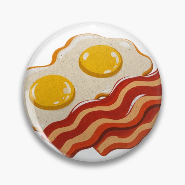 Item preview, Vintage Bacon and Eggs Breakfast designed and sold by ben.comictell.