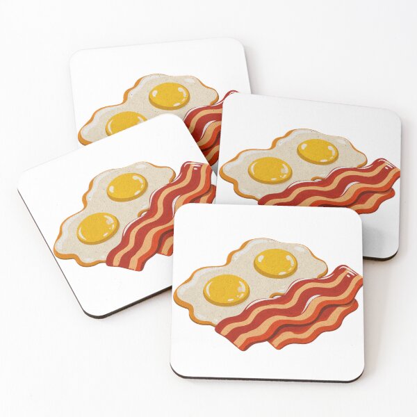 Item preview, Vintage Bacon and Eggs Breakfast designed and sold by ben.comictell.