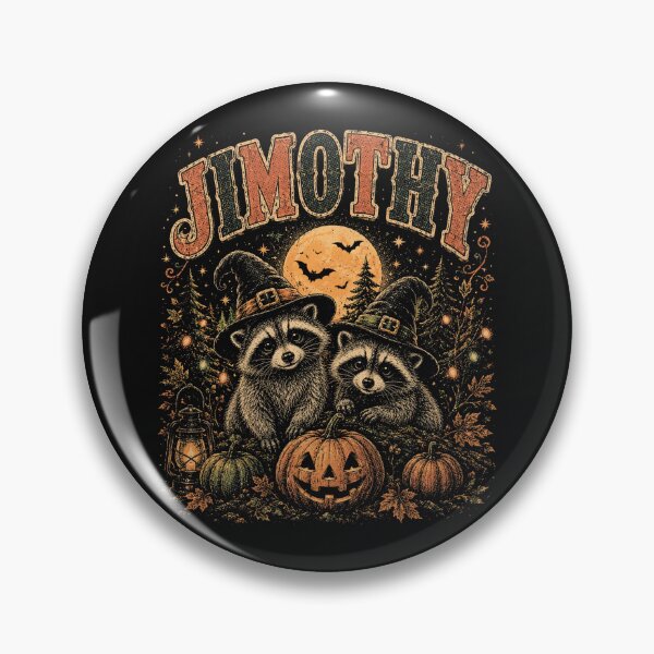 Item preview, Spooky Cute Halloween Jimothy Raccoon Witch Under the Full Moon Pumpkin designed and sold by SOUFIANE1991.