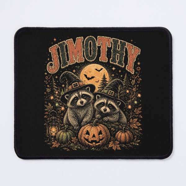 Item preview, Spooky Cute Halloween Jimothy Raccoon Witch Under the Full Moon Pumpkin designed and sold by SOUFIANE1991.