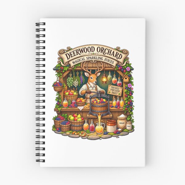 Item preview, Deerwood Orchard | Magical Sparkling Juices & Woodland Fruit designed and sold by MrDev.