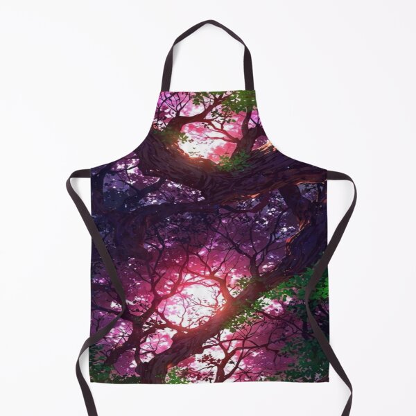 Item preview, Magical Trees Glowing Sunset Artwork designed and sold by NivyasArtistry.