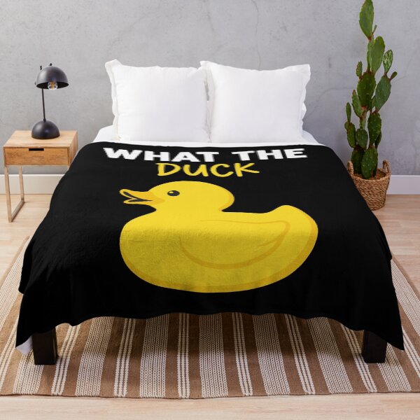 Item preview, What The Duck Funny Pun Humor Saying Duck Lover designed and sold by Doodleoub.