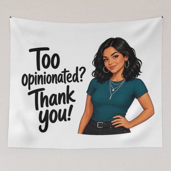 Item preview, Opinionated and Proud designed and sold by AbstractAnom.
