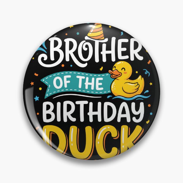 Item preview, Brother Of The Birthday Duck Family Sibling Celebration designed and sold by Doodleoub.
