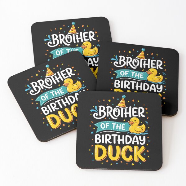 Item preview, Brother Of The Birthday Duck Family Sibling Celebration designed and sold by Doodleoub.
