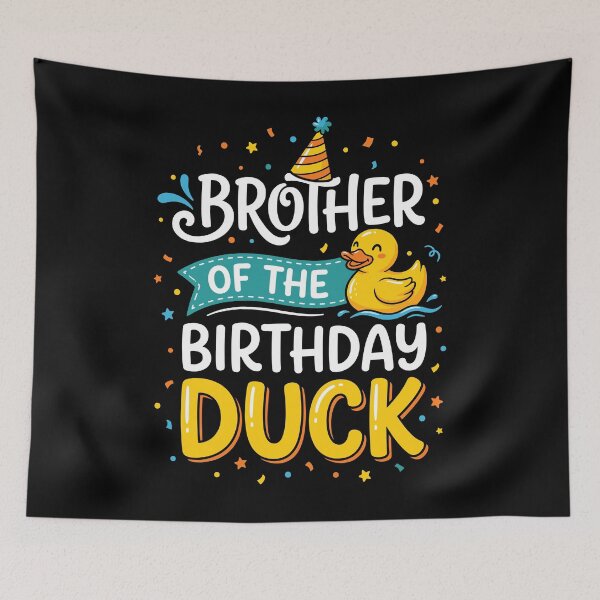 Item preview, Brother Of The Birthday Duck Family Sibling Celebration designed and sold by Doodleoub.