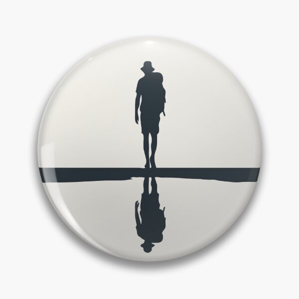 Item preview, Hiker Backpacking Reflection Silhouette designed and sold by Gkinoki.