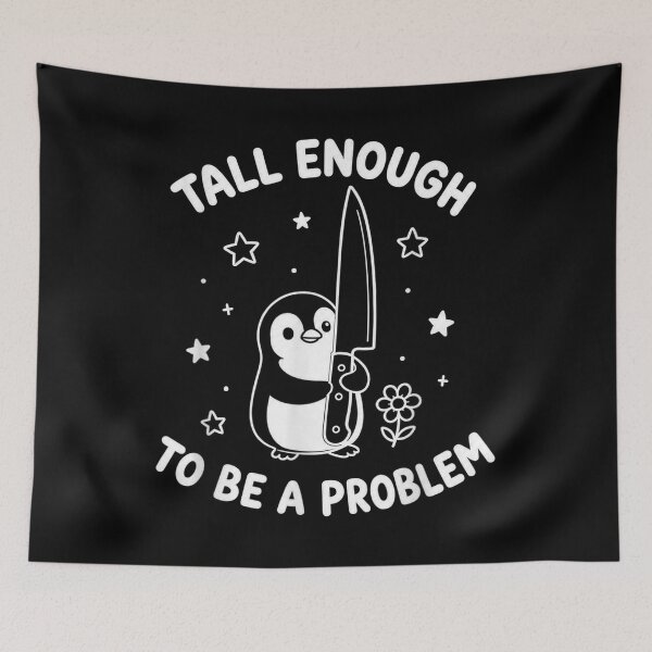 Item preview, Tall Enough to Be a Problem Funny Duck Humor designed and sold by Vectraxos.