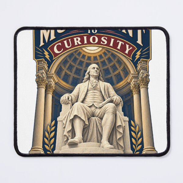 Item preview, Monument to Curiosity – Benjamin Franklin Philadelphia designed and sold by Past in Threads.