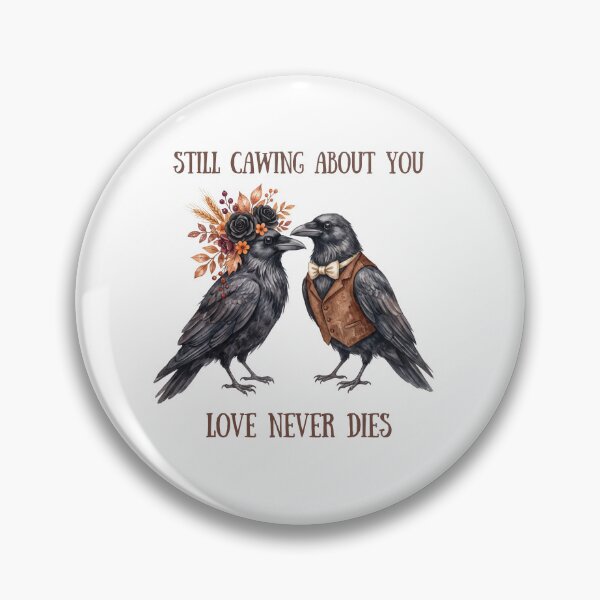 Item preview, Crow Wedding Couple designed and sold by Roy & Tiffany.