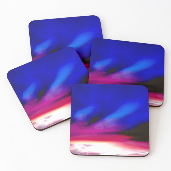 Item preview, Psychedelic Neon Sunset Sky designed and sold by meganlaub1.