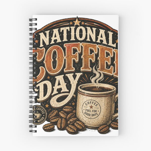 Item preview, NATIONAL COFFEE DAY designed and sold by Aktarstore.