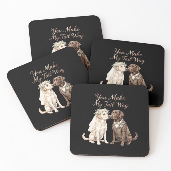 Item preview, Labrador Wedding Couple designed and sold by Roy & Tiffany.