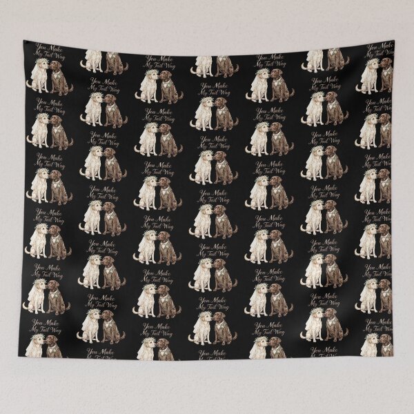 Item preview, Labrador Wedding Couple designed and sold by Roy & Tiffany.