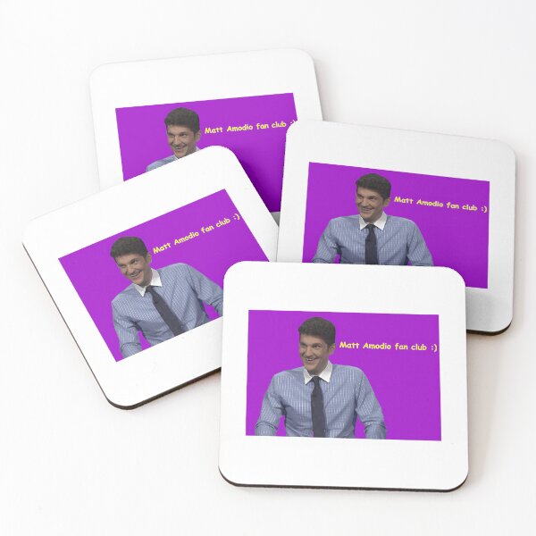 Item preview, Matt Amodio Fan Club Sticker designed and sold by Jenisdeauro.