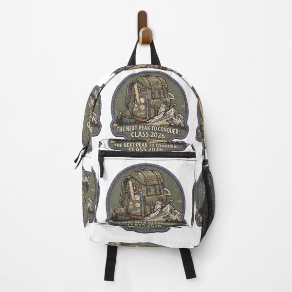 Item preview, The Next Peak To Conquer: Class of 2026 Adventure Patch designed and sold by GabeMountainArt.