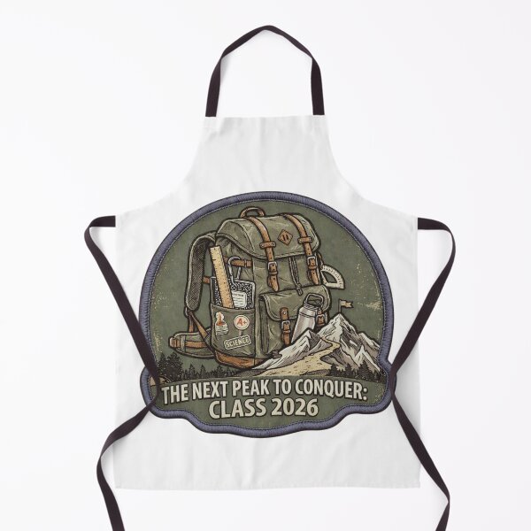 Item preview, The Next Peak To Conquer: Class of 2026 Adventure Patch designed and sold by GabeMountainArt.
