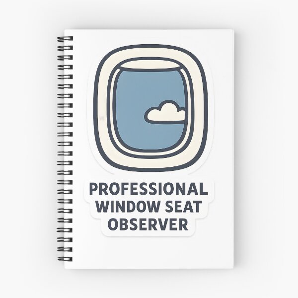 Item preview, Professional Window Seat Observer Minimal Travel Shirt designed and sold by Naviora.